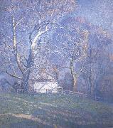 NC Wyeth Buttonwood Farm oil painting on canvas